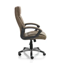 Viadurini Living Bürosessel-Sessel aus Kunstleder in Antikoptik – Rhodium