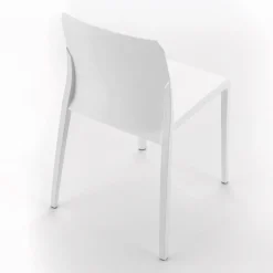 Viadurini in the Garden Gartenstühle Kunststoff-Set mit 4 Außen- und Innenstühlen aus Polypropylen in verschiedenen Farben – gebaut