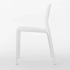 Viadurini in the Garden Gartenstühle Kunststoff-Set mit 4 Außen- und Innenstühlen aus Polypropylen in verschiedenen Farben – gebaut