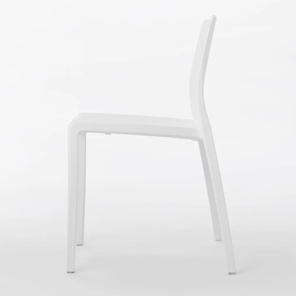 Viadurini in the Garden Gartenstühle Kunststoff-Set mit 4 Außen- und Innenstühlen aus Polypropylen in verschiedenen Farben – gebaut