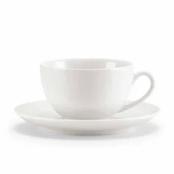 Viadurini Kitchen Tee Set Und Kaffee Set-Set mit 18 Kaffee- und Teetassen mit Zuckerdose und Porzellantablett - Luzern