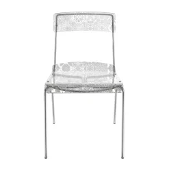 Viadurini Living Design Stühle-Set mit 2 stapelbaren Plexiglasstühlen, hergestellt in Italien – Nala
