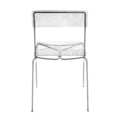 Viadurini Living Design Stühle-Set mit 2 stapelbaren Plexiglasstühlen, hergestellt in Italien – Nala