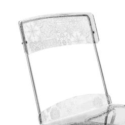 Viadurini Living Design Stühle-Set mit 2 stapelbaren Plexiglasstühlen, hergestellt in Italien – Nala