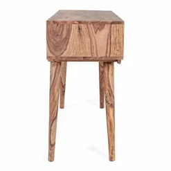 Viadurini Living Konsolentisch Flur-Sheesham Holzkonsole mit zwei Schubladen Ethnisches Design Homemotion - Fregene