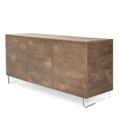 Viadurini Living Sideboards-Sideboard mit 3 Türen aus Melamin und Füßen aus Plexiglas, hergestellt in Italien – Mickey Mouse