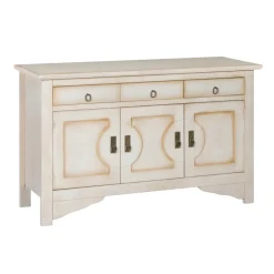 Viadurini Classic Anrichte-Sideboard mit 3 Türen und 3 Schubladen in verschiedenen Ausführungen, hergestellt in Italien – Ganesha