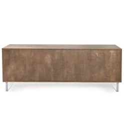 Viadurini Living Sideboards-Sideboard mit 2 Türen und 2 zentralen offenen Fächern aus Melamin, hergestellt in Italien – Minnie