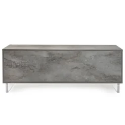 Viadurini Living Sideboards-Sideboard mit 2 Türen und 2 zentralen offenen Fächern aus Melamin, hergestellt in Italien – Minnie