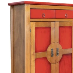 Viadurini Classic Anrichte-Sideboard mit 2 Türen und 2 Schubladen in verschiedenen Ausführungen, hergestellt in Italien – Hanuman