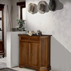 Viadurini Classic Anrichte-Sideboard mit Schublade, 2 Türen und internem Regal, hergestellt in Italien – Semia