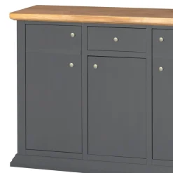 Viadurini Classic Anrichte-Sideboard mit Struktur aus furnierten Holzpartikeln, hergestellt in Italien – Odino