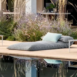 Viadurini in the Garden Gartenideen-Single Daybed Outdoor Design Hocker, Hochwertig Made in Italy - Emanuela