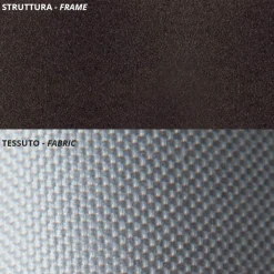 Viadurini in the Garden Gartensofas-2-Sitzer Outdoor-Sofa aus verzinktem Stahl Made in Italy - Selvaggia