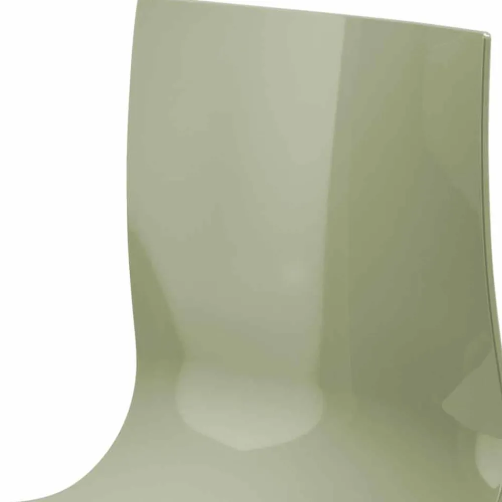 Viadurini Living Bürostühle-3-Sitzer-Bürobank aus Stahl und farbigem recyceltem Technopolymer - Verenza