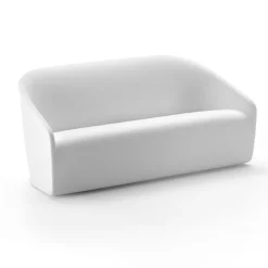 Viadurini in the Garden Gartensofas-2-Sitzer-Sofa für den Außenbereich aus farbigem Polyethylen Made in Italy - Juli