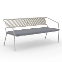 Viadurini in the Garden Gartensofas-2-Sitzer-Sofa für den Garten mit Kissen inklusive Made in Italy - Prato