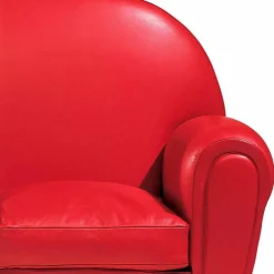 Viadurini Italian Sofas Moderne Sofas-2-Sitzer-Sofa mit Lederbezug und lackierten Füßen Made in Italy - Pegolo