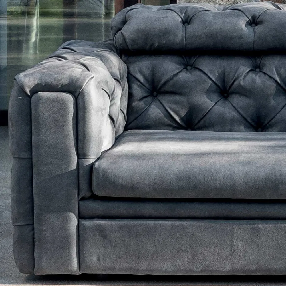Viadurini Living Moderne Sofas-2-Sitzer-Wohnzimmersofa mit verstellbarer Kopfstütze Made in Italy - Unleashed