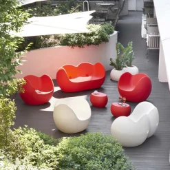 SLIDE Gartensofas-Blossy Outdoor-Sofa Modernes Design Made in Italy