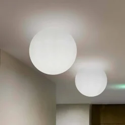 SLIDE Moderne Deckenleuchten-Globo moderne Kugel Deckenleuchte aus Polyethylen, hergestellt in Italien