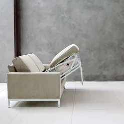 Viadurini Living Moderne Schlafsofas-Sofa mit Bettöffnung aus Metall und Polyurethan Made in Italy - Folle