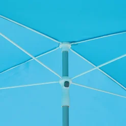 Viadurini in the Garden Gartenschirm-Sonnenschirm mit eloxierter gestreifter Aluminiumstruktur - Laila