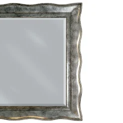 Viadurini Classic Wandspiegel-Spiegel aus Blattsilber und geschliffenem Spiegel, hergestellt in Italien – Rongo