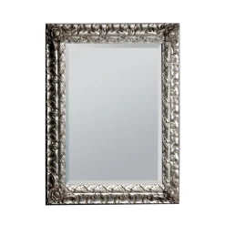 Viadurini Classic Wandspiegel-Spiegel mit geschliffenem Spiegel und Rahmen aus Blattsilber, hergestellt in Italien – Roua