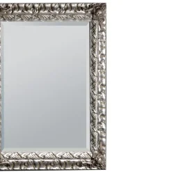 Viadurini Classic Wandspiegel-Spiegel mit geschliffenem Spiegel und Rahmen aus Blattsilber, hergestellt in Italien – Roua