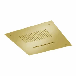 Viadurini Taps Duschköpfe-Stahldecke Duschkopf mit Doppelstrahl Made in Italy - Quinto