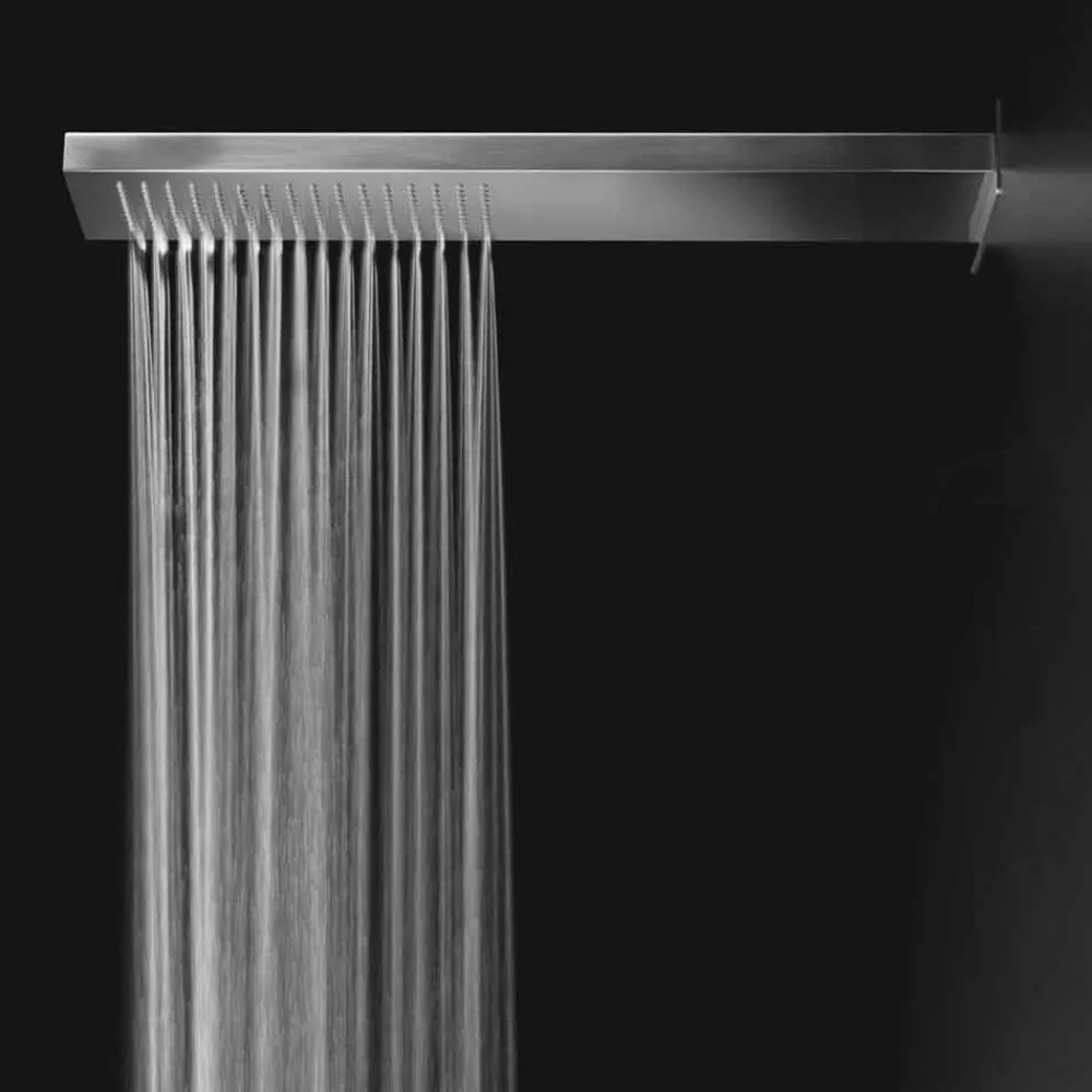 Viadurini Taps Duschköpfe-Stahlduschkopf mit Regenstrahl Made in Italy - Nairobi