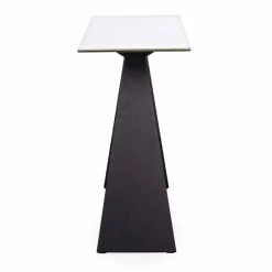 Viadurini Living Konsolentisch Flur-Stahlkonsole mit Keramik- und Glasplatte Modernes Design - Cubebe