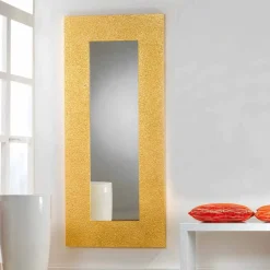 Viadurini Classic Standspiegel|Wandspiegel-Stand und Wandspiegel gold im modernen Design 78x178