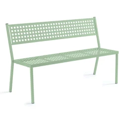 Viadurini in the Garden Gartenbänke-Stapelbare Gartenbank aus verzinktem Stahl Made in Italy - Aberdeen