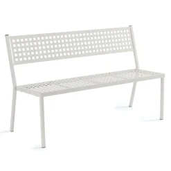 Viadurini in the Garden Gartenbänke-Stapelbare Gartenbank aus verzinktem Stahl Made in Italy - Aberdeen