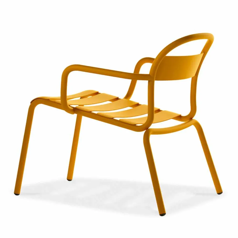 Viadurini in the Garden Sonnenliegen-Stapelbare Outdoor Chaise Longue aus Aluminium Made in Italy, 2 Stück - Shyla