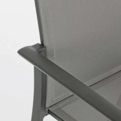 Viadurini in the Garden Gartenstühle Metall-Stapelbarer Außenstuhl aus lackiertem Aluminium, Homemotion, 4 Stück - Vicki