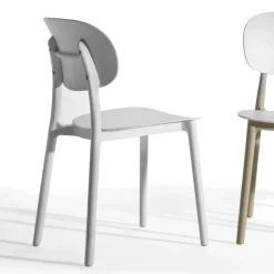 Viadurini Living Moderne Stühle-Stapelbarer Esszimmerstuhl aus Polypropylen, 4 Stück - Zagreb