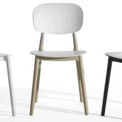 Viadurini Living Moderne Stühle-Stapelbarer Esszimmerstuhl aus Polypropylen, 4 Stück - Zagreb