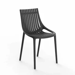 Vondom Gartenstühle Kunststoff-Stapelbarer farbiger Gartenstuhl aus Kunststoff 4 Stück - Ibiza von