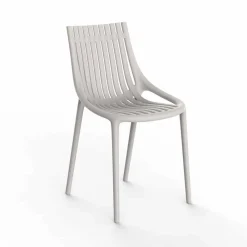 Vondom Gartenstühle Kunststoff-Stapelbarer farbiger Gartenstuhl aus Kunststoff 4 Stück - Ibiza von