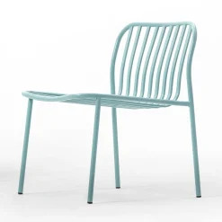 Viadurini in the Garden Metallsessel-Stapelbarer Gartensessel aus Metall Made in Italy 2 Stück - Simply