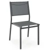 Viadurini in the Garden Gartenstühle Metall-Stapelbarer Gartenstuhl aus Aluminium und Textilene, Modernes Design - Franz