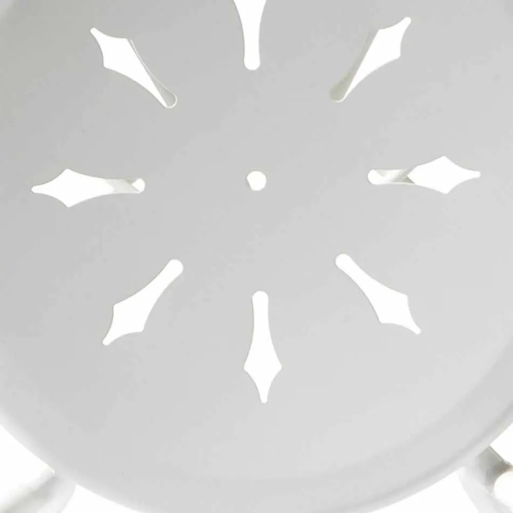 Viadurini in the Garden Gartenstühle Metall-Stapelbarer Gartenstuhl aus Metall Made in Italy, 2 Stück - Autorität