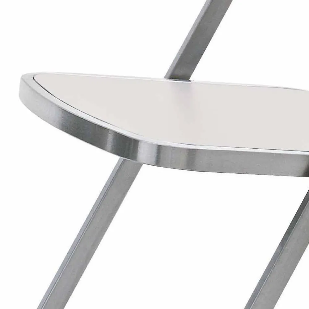 Viadurini in the Garden Gartenstühle Metall-Stapelbarer Gartenstuhl in modernem Stahldesign Made in Italy - Boston