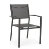 Viadurini in the Garden Gartenstühle Metall-Stapelbarer Gartenstuhl in modernem Design aus Aluminium und Textil - Franz
