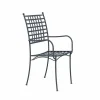 Viadurini in the Garden Metallsessel-Stapelbarer Metallsessel für den Außenbereich Hergestellt in Italien, 4 Stück - Pira