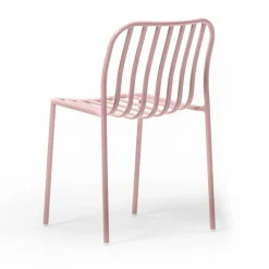 Viadurini in the Garden Gartenstühle Metall-Stapelbarer Metallstuhl für den Außenbereich Made in Italy 2 Stück - Simply