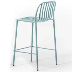 Viadurini in the Garden Outdoor Hocker-Stapelbarer Outdoor-Hocker aus Metall Made in Italy 2 Stück - Simply